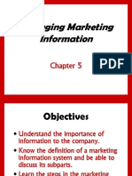 Managing Marketing Information