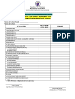 Obe Monitoring Tool For SH