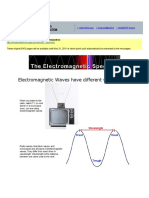 Electromagnetic Spectrum