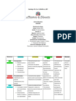 Actividad de Aprendizaje en El Area de Matematicas