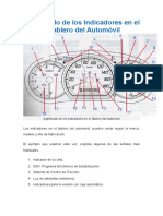 Significado de Los Indicadores en El Tablero Del Automóvil