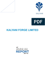 Kalyani Forge Limited: Annual