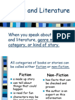 Genres and Literature