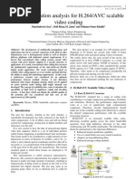 RD-Optimisation Analysis For H.264/AVC Scalable Video Coding