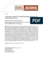 An Energy Analysis of A Slab Preheating Chamber For A Reheating Furnace