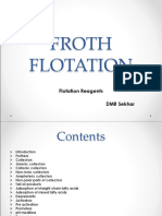 Froth Flotation: Flotation Reagents DMR Sekhar