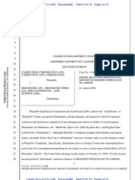 Care Fusion Corp. v. Medtronic Patent MTD