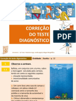 Teste Diagnóstico - Correção