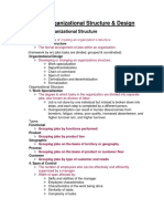 Chapter 7 Organizational Structure and Design 1