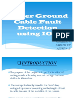 Under Ground Cable Fault Detection Using IOT-1