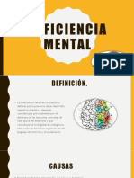 Deficiencia Mental