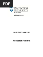 Case Study Writing 1 Case Study Analysis