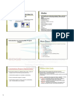 Construction Contracts Documents: Outline