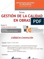 Gestion de Calidad en Obras