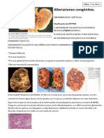 Alteraciones Congénitas