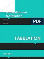 Fabulation & Metafiction