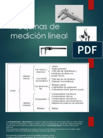 Maquinas de Medición Lineal - Metro