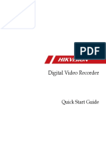 UD11786B Baseline Quick Start Guide of Turbo HD Digital Video Recorder V4.2.00 20180914