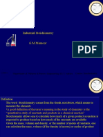 Industrial Stoichiometry G.M.Mamoor