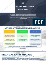 BUSINESS FINANCE Financial Statement Analysis