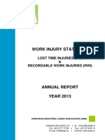 EIGA Work Injury Statistics