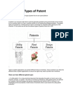 Types of Patent