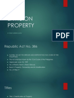 Laws On Property: By: Engr. Genesis Casiño