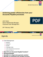 Achieving Greater Efficiencies From Your Accounts Payable Processes