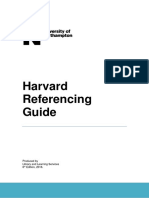 UoN Harvard Referencing Guide