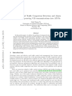 Automated Road Traffic Congestion Detection and Alarm Systems: Incorporating V2I Communications Into Atcss