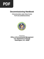 Decommissioning Handbook