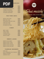 Food Menu