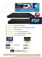 DX3224H (DX3224HV) Multi-Channel Encoder Spec 2019.6.27