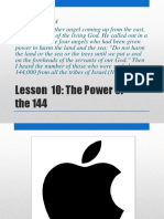 SOL 1 Lesson 10 The Power of The 144