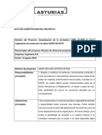 Acta de Constitucion Del Proyecto Caso 4