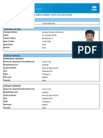 Tcs Employment Application Form