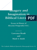 Imagery and Imagination in Biblical Literature Ess