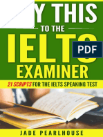 Speaking Scripts PDF