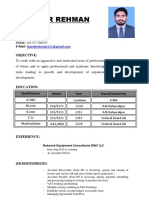 Fasih Ur Rehman CV