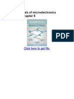 Fundamentals of Microelectronics Solutions Chapter 5 PDF