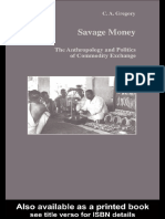 Savage Money - C.A. Gregory