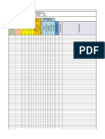 Planilla Mapeo Cutting