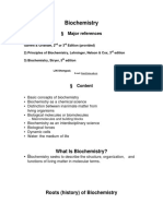 Biochemistry: Major References