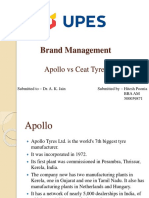 Brand Management: Apollo Vs Ceat Tyres