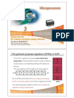 AVR Architecture and Assembly Language Programming