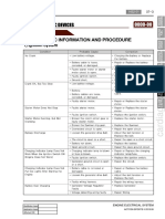 Diagnostic Information and Procedure: 1) Ignition System