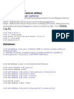 SRVCTL Commands in Oracle RAC