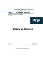 Glosario de Proyecto Comunitario