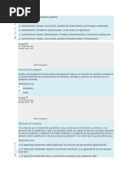 Quiz Semana 4 DESARROLLO SOSTENIBLE