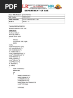 Department of Cse: D.Sai Vivek 18R21A05D4 Data Structures Lab WEEK - 13